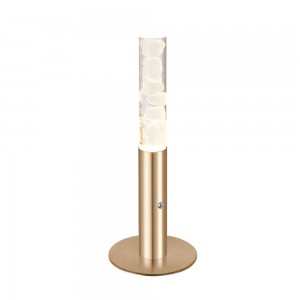 ΦΩΤΙΣΤΙΚΟ ΕΠΙΤΡΑΠΕΖΙΟ ΟΡΕΙΧΑΛΚΙΝΟ ΑΛΟΥΜΙΝΙΟΥ LED COB 7W DIM 2700K 350LM IP20 150X150X380MM