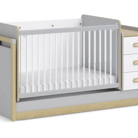 Βρεφική κούνιαWith Telescopic Rail 1.64x0.78x0.9H