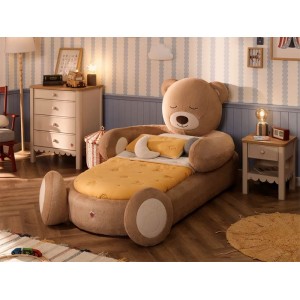 Παιδικό κρεβάτι Teddy bed  με στρώμα 