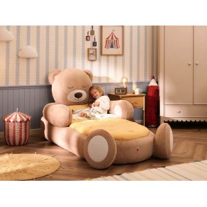 Παιδικό κρεβάτι Teddy bed  με στρώμα 